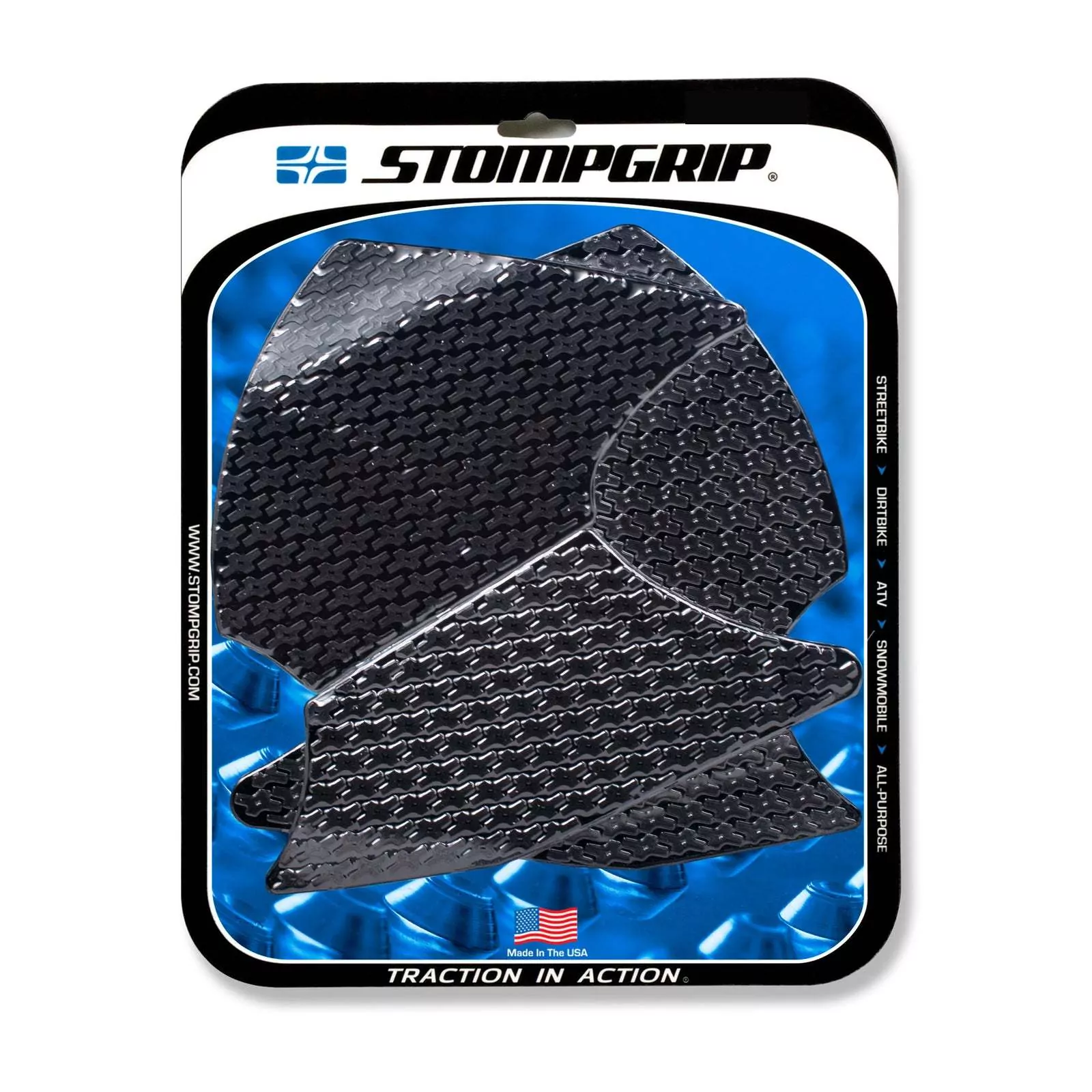 Stompgrip Traction Pad Icon für KTM 1290 Super Adventure R / S 21-22 Schwarz