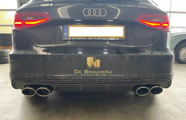 Audi A3 8V Sportback E-tron  Endschalldämpfer rechts/links - 2x115x85 Typ 32 rechts/links Passend für S3-Stoßstange