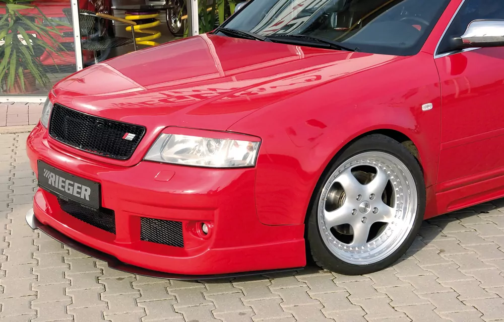 Rieger Spoilerschwert für Audi A6 (4B) | Avant 07.01- (ab Facelift) für Spoilerstoßstange 55301/3/4/10/11/12/13/14