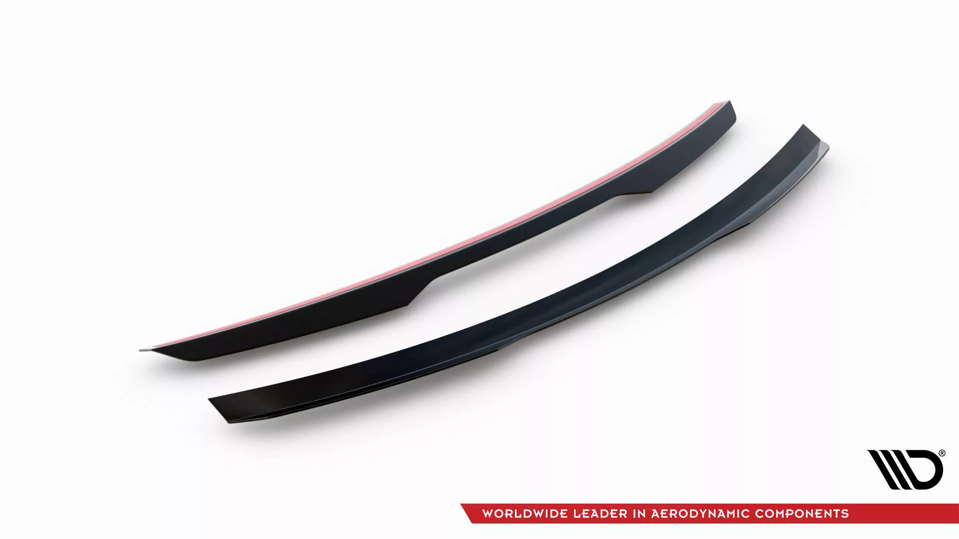Niedriger Spoiler CAP Für Honda Civic Sport Mk 10 Schwarz Hochglanz