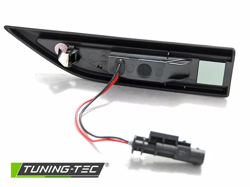 Side Direction Black White Led Seq Fits Vw T6 15-19