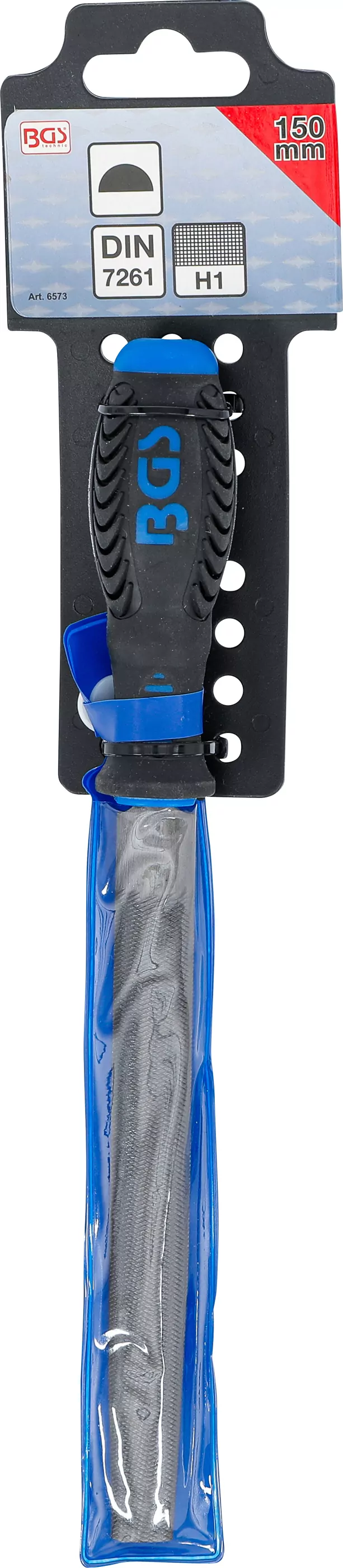 Werkstattfeile | halbrund | Hieb 1 | 150 mm