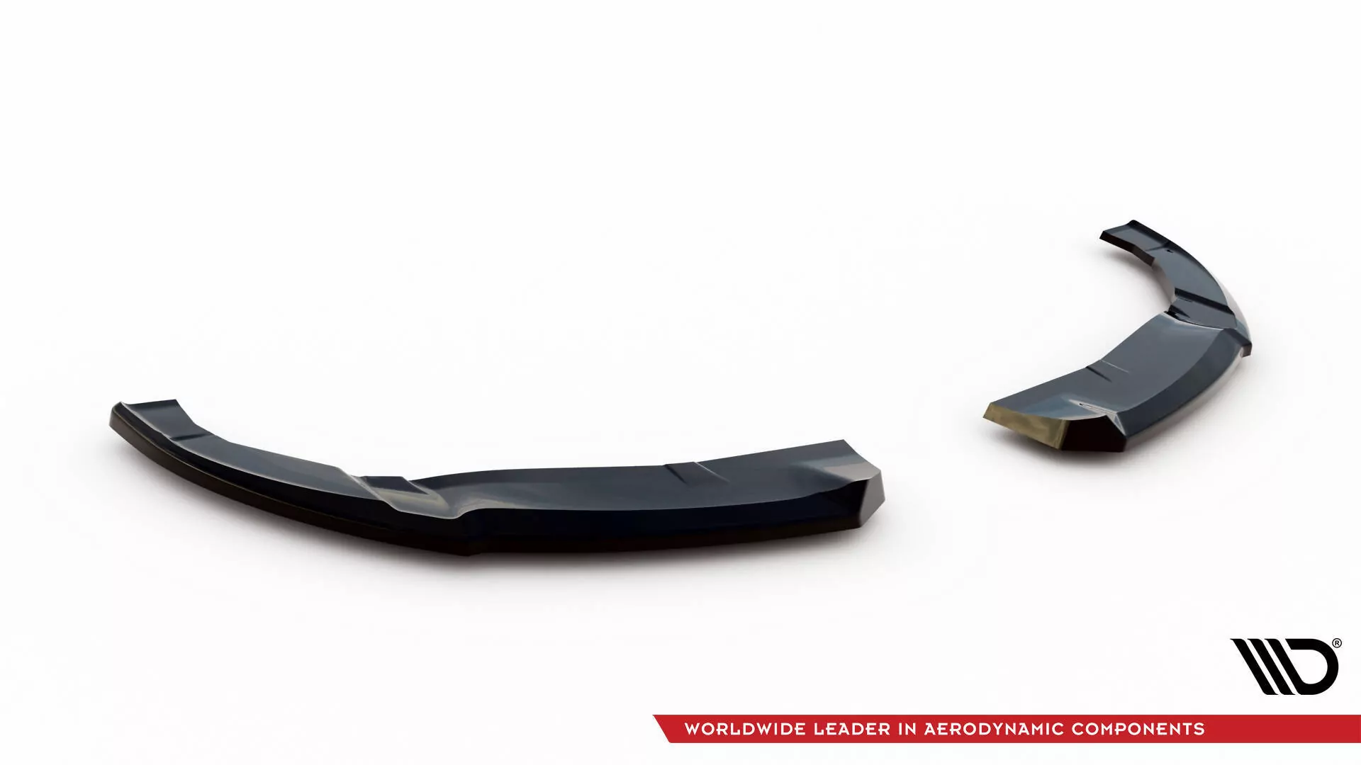 Heck Ansatz Flaps Diffusor Für Honda Civic Hatchback Mk9 Schwarz Hochglanz
