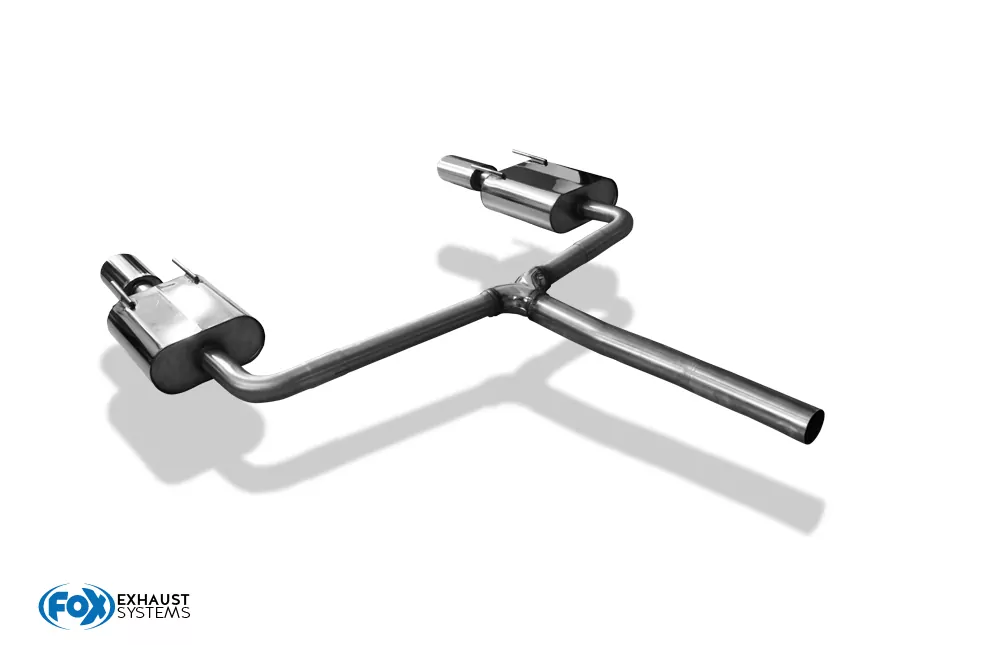 Opel Astra K Sports Tourer Endschalldämpfer quer Ausgang rechts/links - 115x85 Typ 32 rechts/links