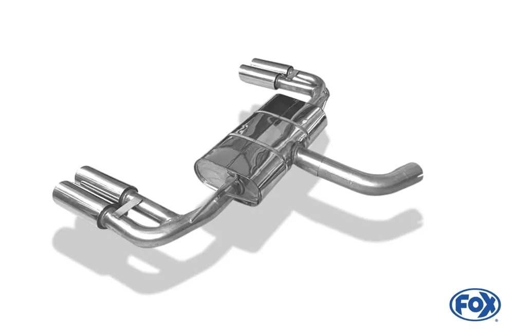 Audi A3 - 8V Limousine "mit S-Line oder S3 Stoßstange"  Endschalldämpfer quer Ausgang rechts/links - 2x80 Typ 16 rechts/links