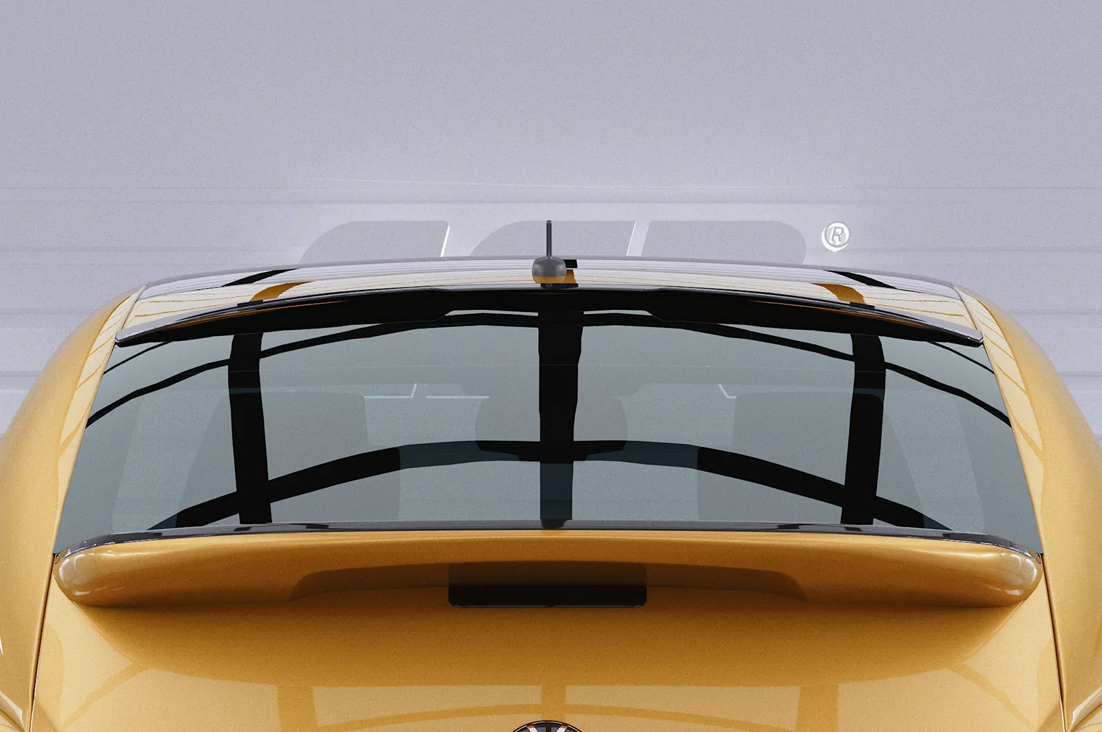 Heckflügel mit ABE für VW Beetle Typ 5C HF588 Strukturiert (schwarz matt)