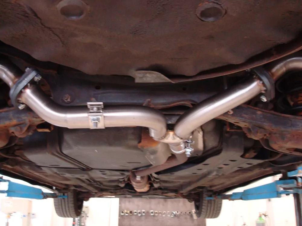 Mazda 6 GG/GY nicht Facelift/ nicht Allrad  Endschalldämpfer rechts/links mit Y-Verbindungsrohr - 1x90 Typ 13 rechts/links