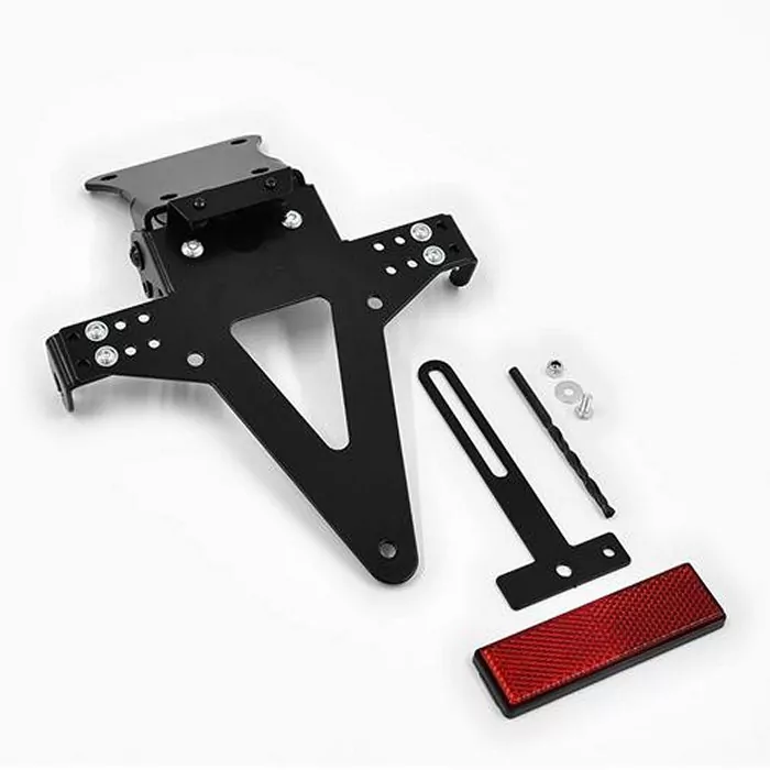 Kennzeichenhalter-Set | ZX-6R/RR 636 | 05-06 verstellbar | inklusive Reflektor | Halter | KZB