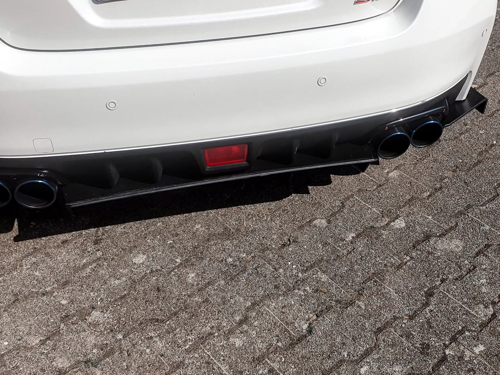 Gefräster Heckansatz für Subaru Impreza WRX STi
