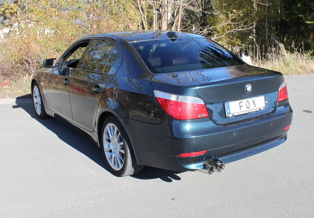 BMW E60/61 540i 545i  Endschalldämpfer - 2x90 Typ 25