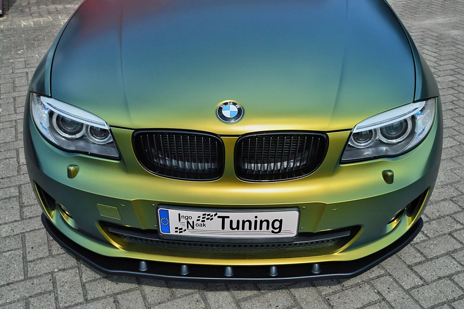 CUP Frontspoilerlippe für BMW BMW 1er E82/E88 LCI 2011-2013