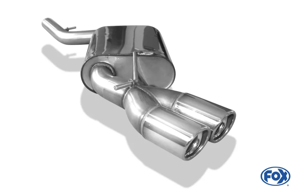 BMW E90/91/92 - 320d  Endschalldämpfer - 2x76 Typ 17