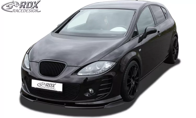 RDX Frontspoiler VARIO-X für SEAT Leon 1P Facelift 2009+ für Fahrzeuge mit für SEAT Aerodynamik-Kit Frontlippe Front Ansatz Vorne Spoilerlippe