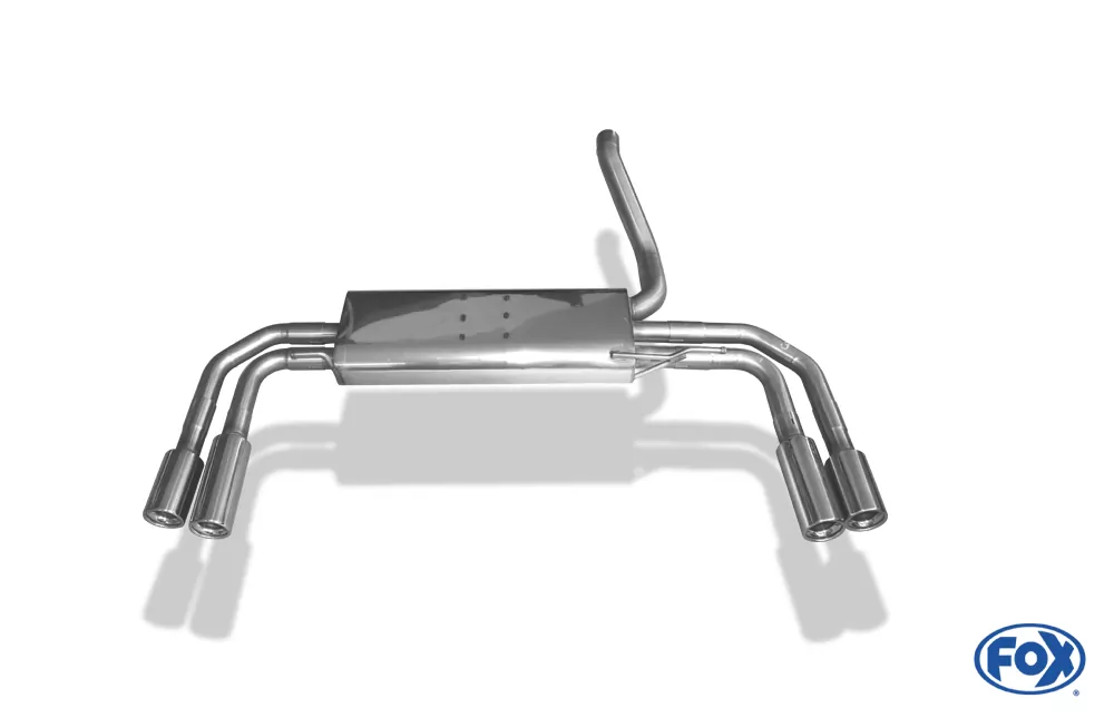 Mercedes Vito/ Viano - W639 (nicht Compact)  Endschalldämpfer quer Ausgang rechts/links - 2x80 Typ 13 rechts/links