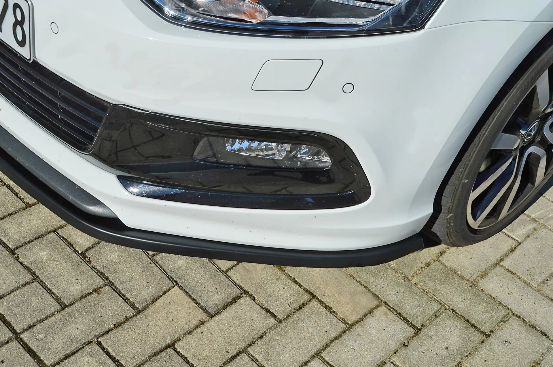 Cup Frontspoilerlippe für VW Polo 5 6R R-Line