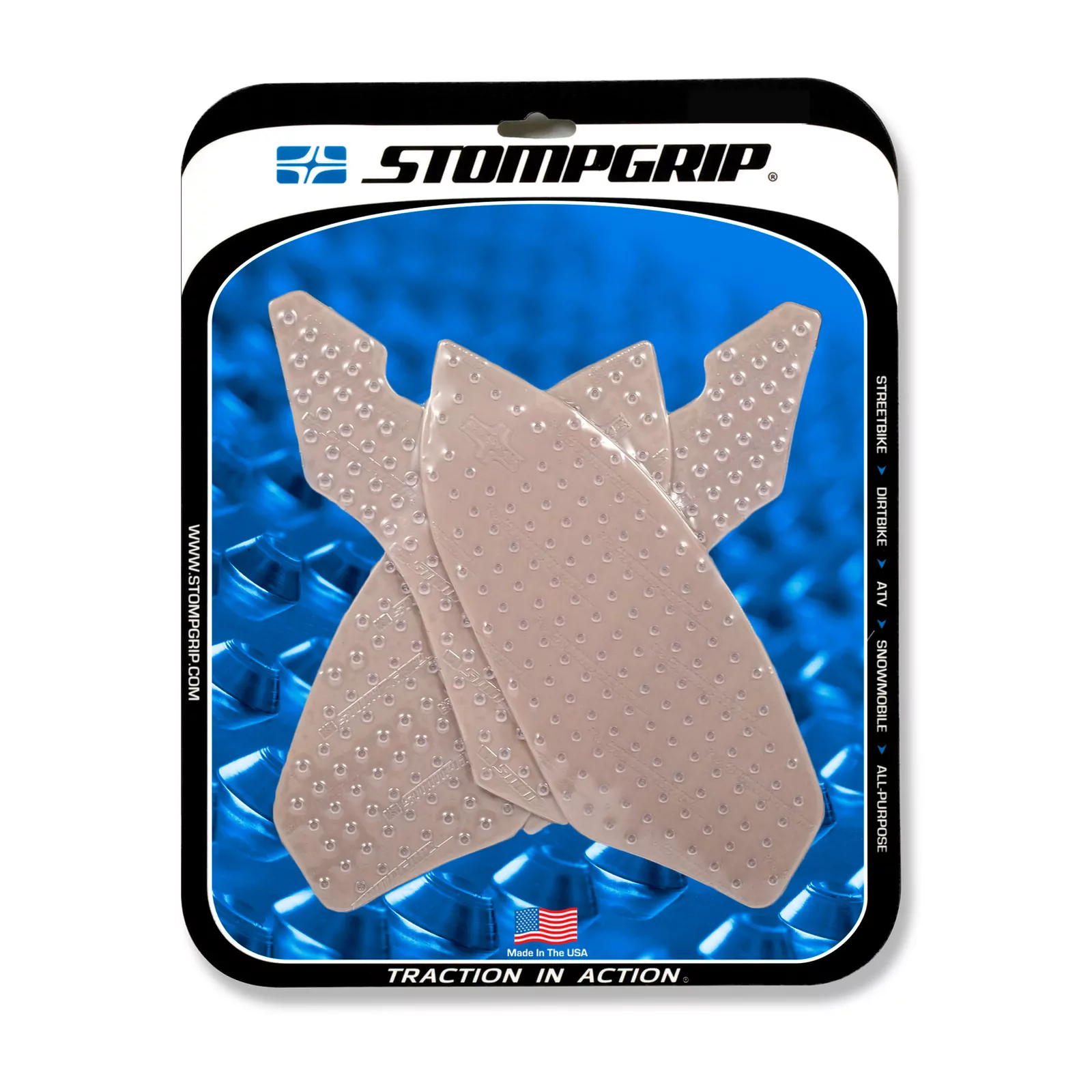 Stompgrip Traction Pad Volcano für BMW S 1000 RR 09-14 Klar