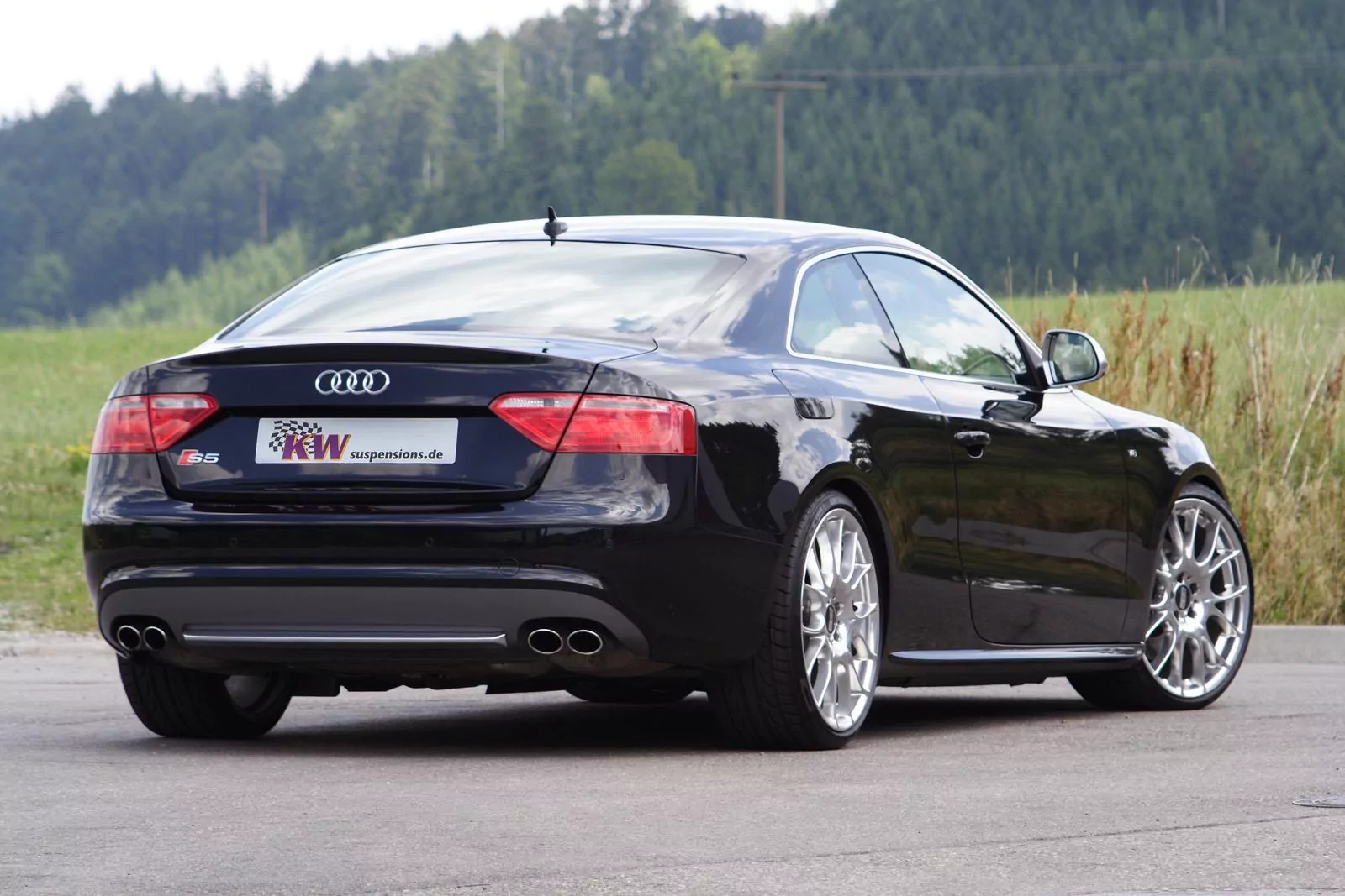 KW Gewindefahrwerk V1 inox AUDI A5 Sportback (B8) 8TA 07/2007-01/2017