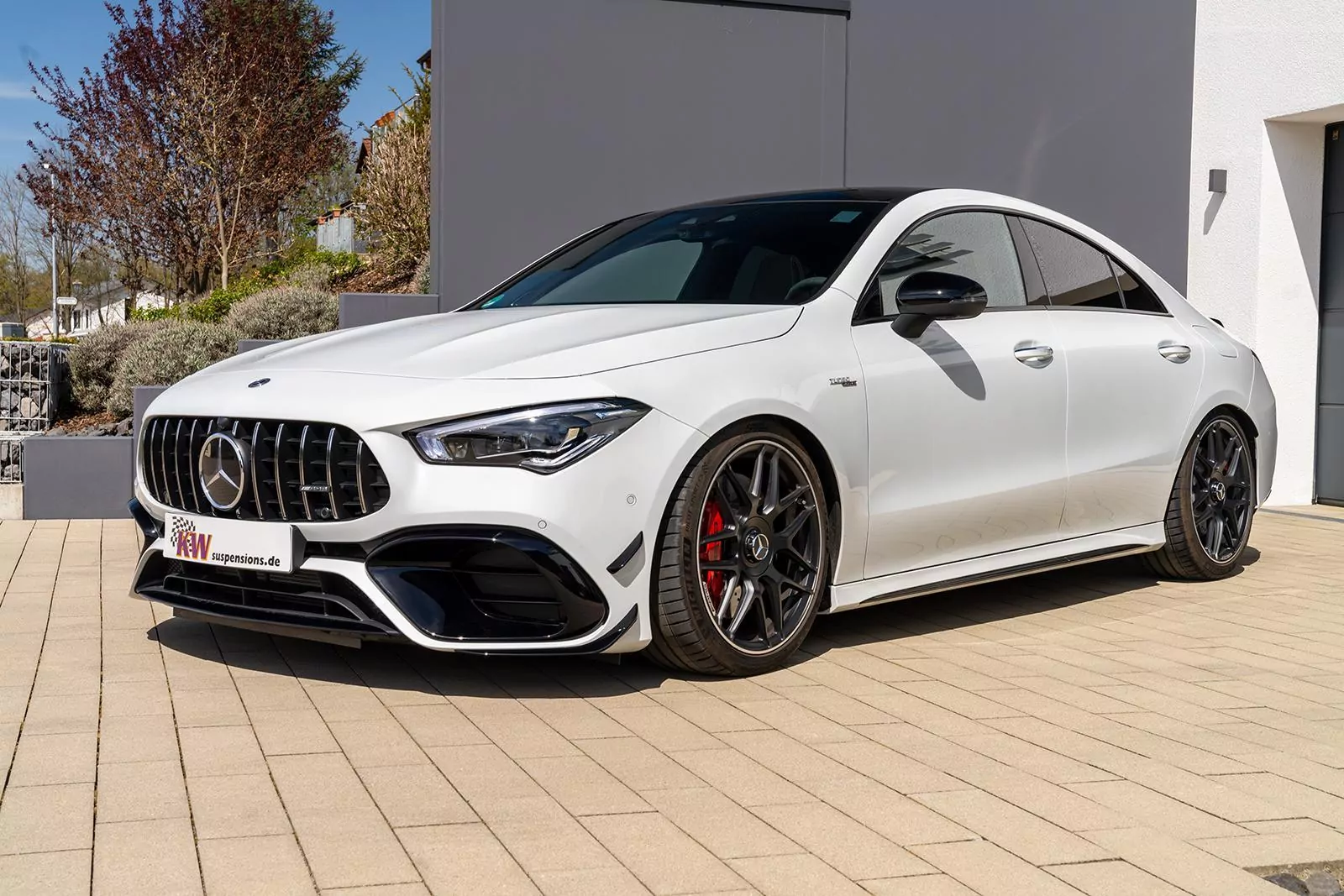 KW Gewindefahrwerk V3 inox (inkl. Stilllegung f. elektr. Dämpfer) MERCEDES-BENZ CLA Shooting Brake (X118) F2CLA Allrad 06/2019-