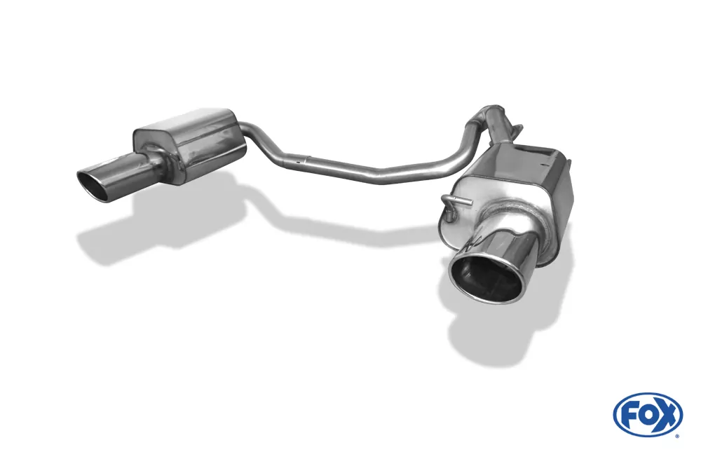 Hyundai Coupe Typ GK  Endschalldämpfer rechts/links - 129x106 Typ 32 rechts/links