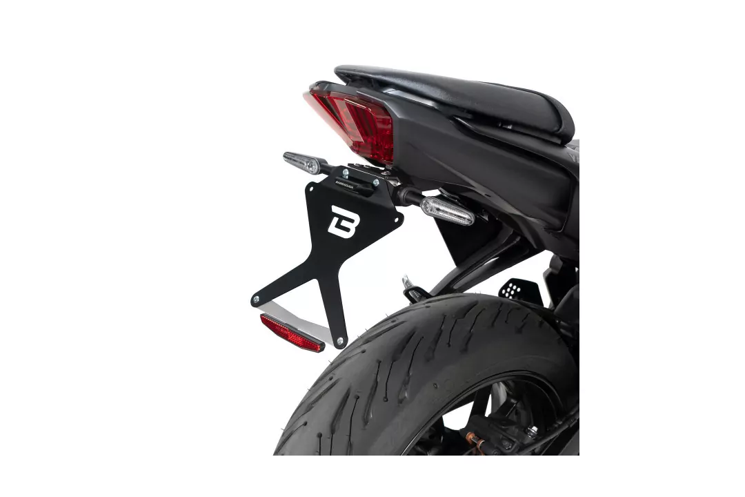 Barracuda Kennzeichenhalter für Yamaha MT07 Modelljahr 2021-