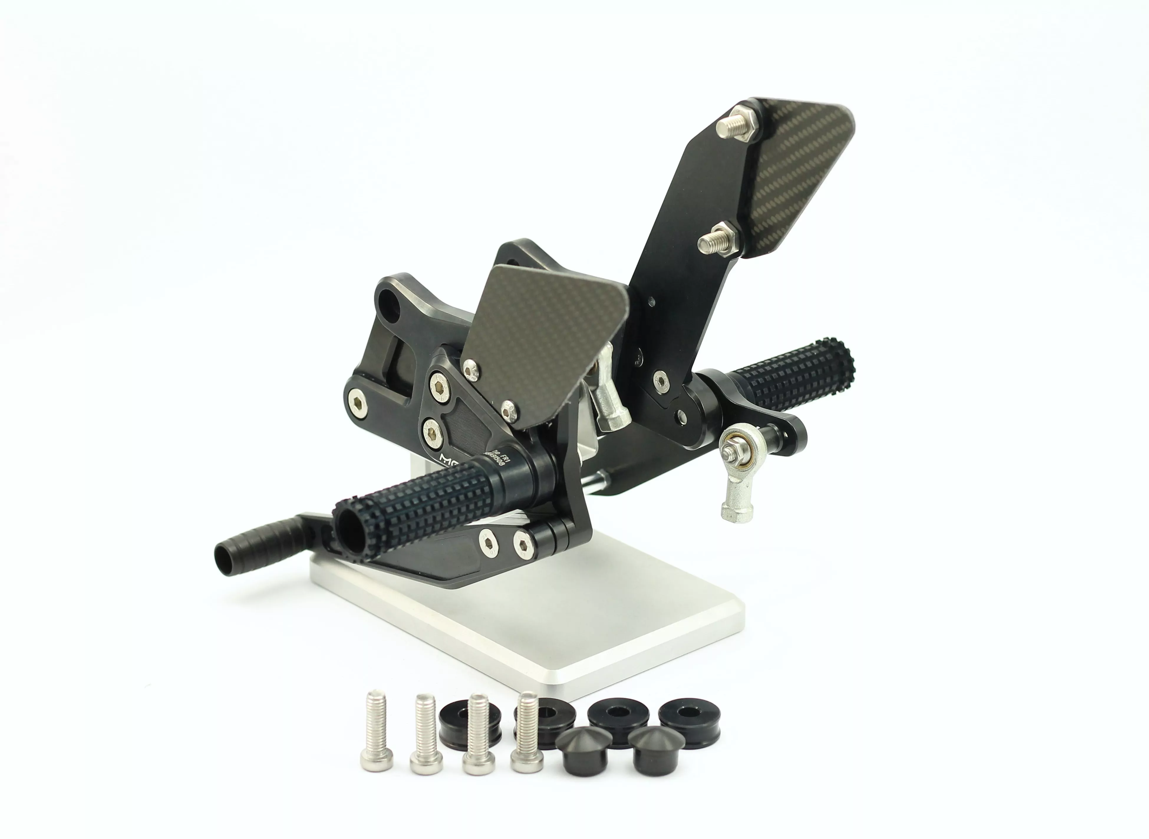 MG Biketec Sportfussrastenanlage / Rastenanlage / Fußrastenanlage mit ABE, gültig in D - A - CH für Yamaha FZ-1 ab 2006