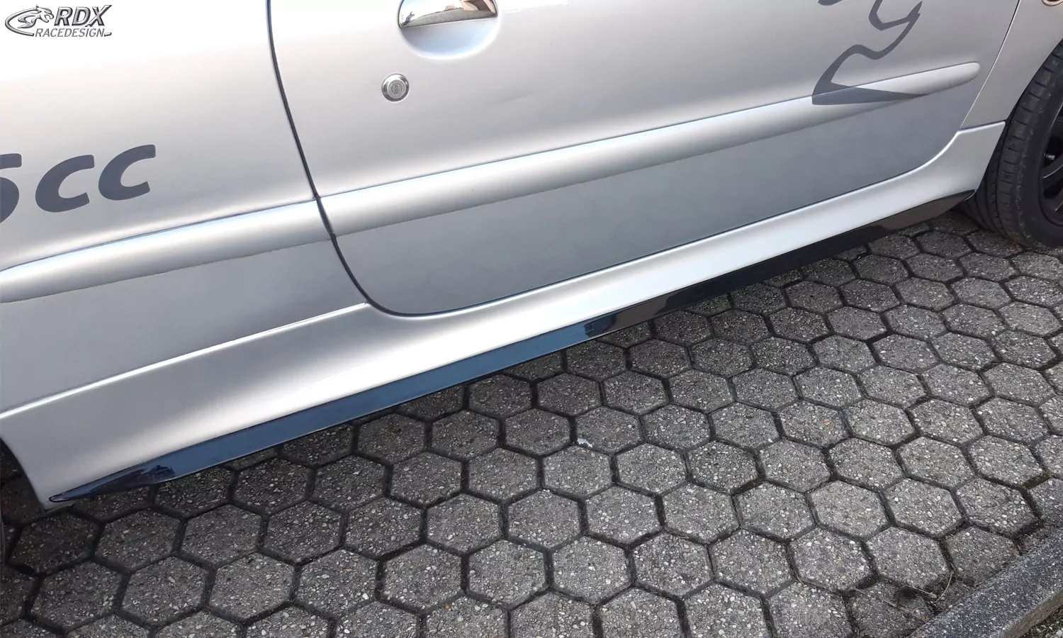 RDX Seitenschweller für PEUGEOT 206 / 206CC "Slim" 