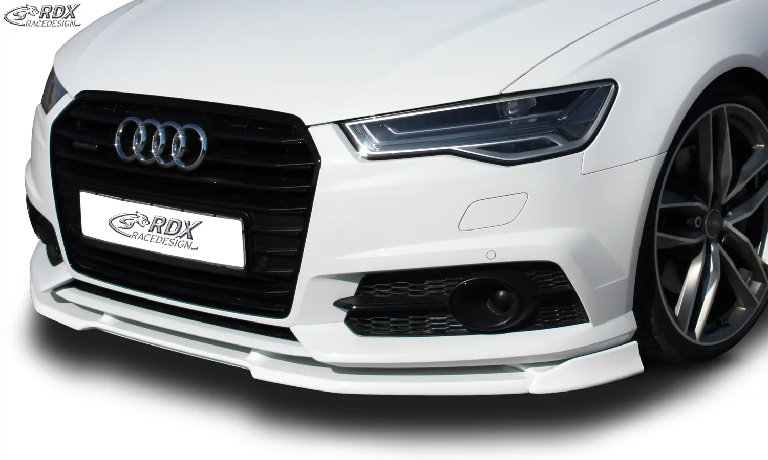 RDX Frontspoiler VARIO-X für AUDI A6 4G C7 S-Line / S6 2014+ Frontlippe Front Ansatz Vorne Spoilerlippe