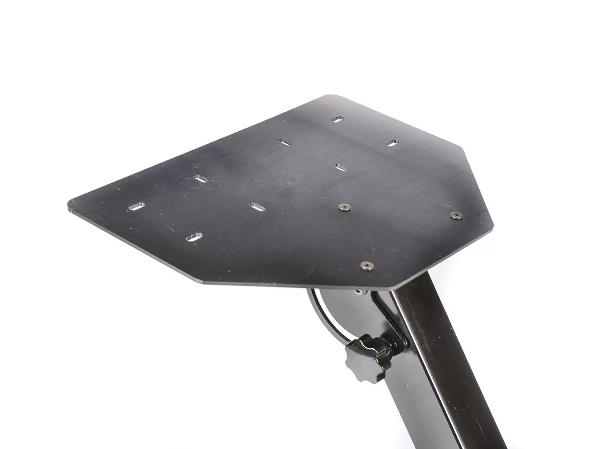 FK Lenkradhalterung Rennsimulator eGaming Lenkradgestell schwarz ohne Sitz