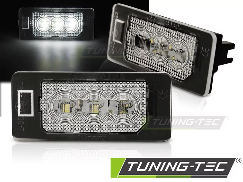 License Led Lights 3xled Fits Audi Q5 / A4 08-10 / A5 / Tt / Vw Passat B6 Kombi