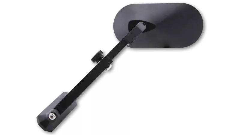 SHIN YO Verkleidungsspiegel Aluminium Schwarz (Paar)