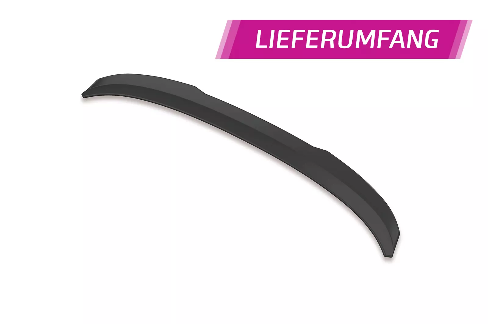 Heckflügel mit ABE für Skoda Octavia 4 Combi HF889 Schwarz Strukturiert