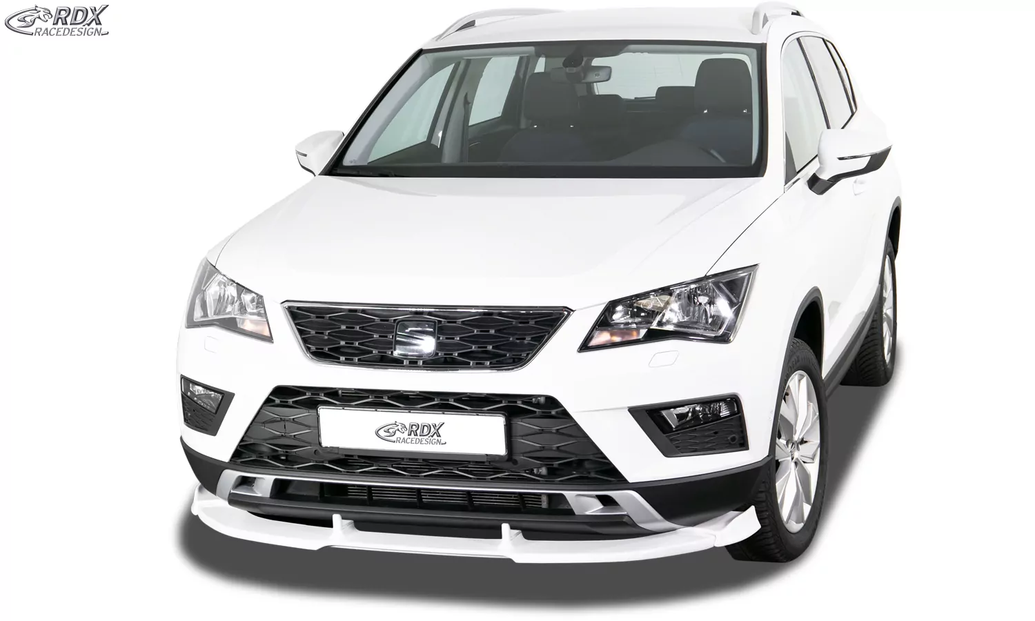 RDX Frontspoiler VARIO-X für SEAT Ateca Frontlippe Front Ansatz Vorne Spoilerlippe