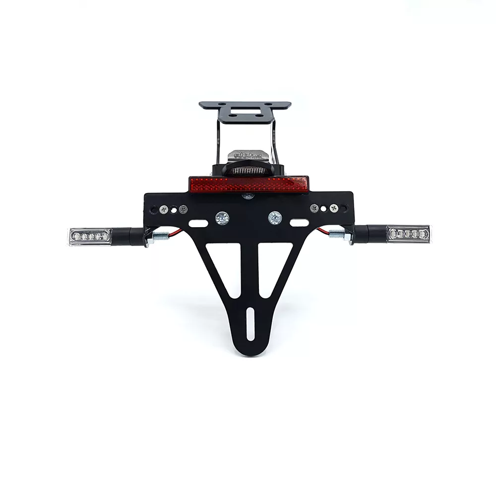 Kennzeichenhalter-Blinker-Kit IDEA für Kawasaki Ninja 400 ab 2018 / Z 400 ab 2019 (Hinten)