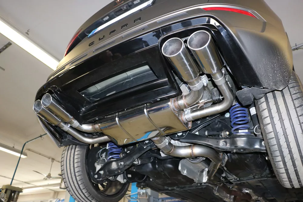 Cupra Ateca/ Seat Ateca Cupra 4x4 - 5FP  Halbanlage ab Kat - 2x106x71 Typ 44 rechts/links - mit 2 elektronischen Klappen