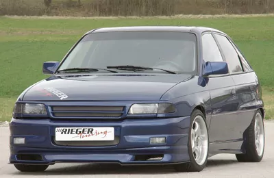 Rieger Spoilerstoßstange   RT 01 für Opel Astra F - Stufenheck 09.91-12.99 carbon optik