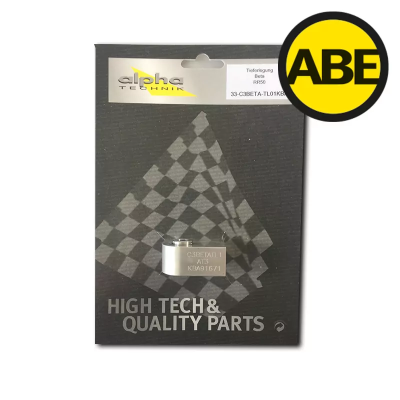 alpha Technik Tieferlegungssatz um ca. 55mm für Beta RR50 Typ C5 Modelljahr 2021-