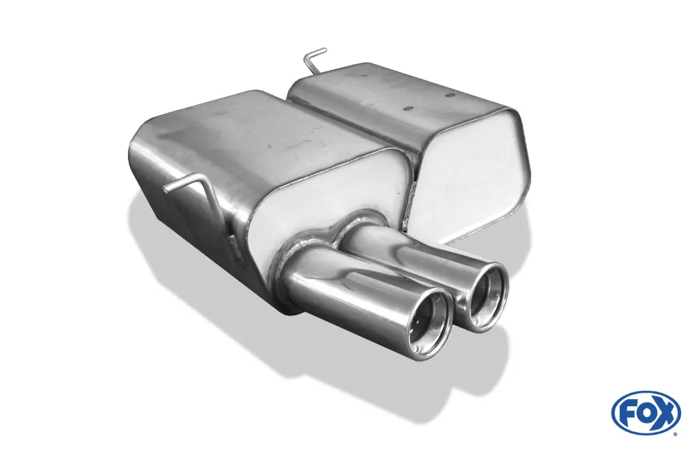 BMW E46 316Ti/ 318Ti/ 325Ti  Endschalldämpfer - 2x80 Typ 13