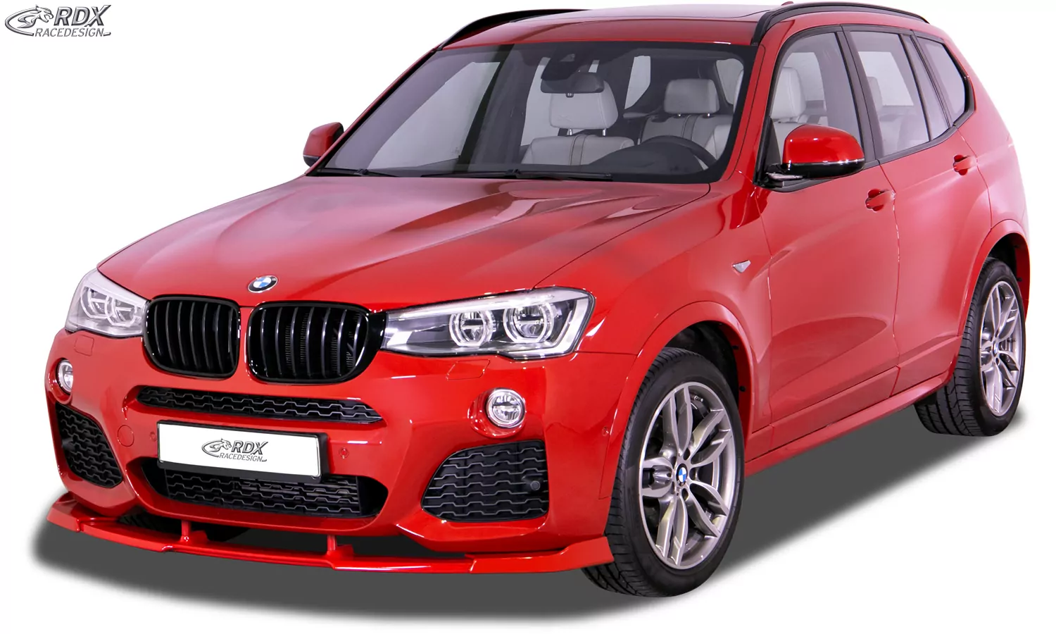 RDX Frontspoiler VARIO-X für BMW X3 F25 M-Sport & M-Technik 2014-2017 Frontlippe Front Ansatz Vorne Spoilerlippe