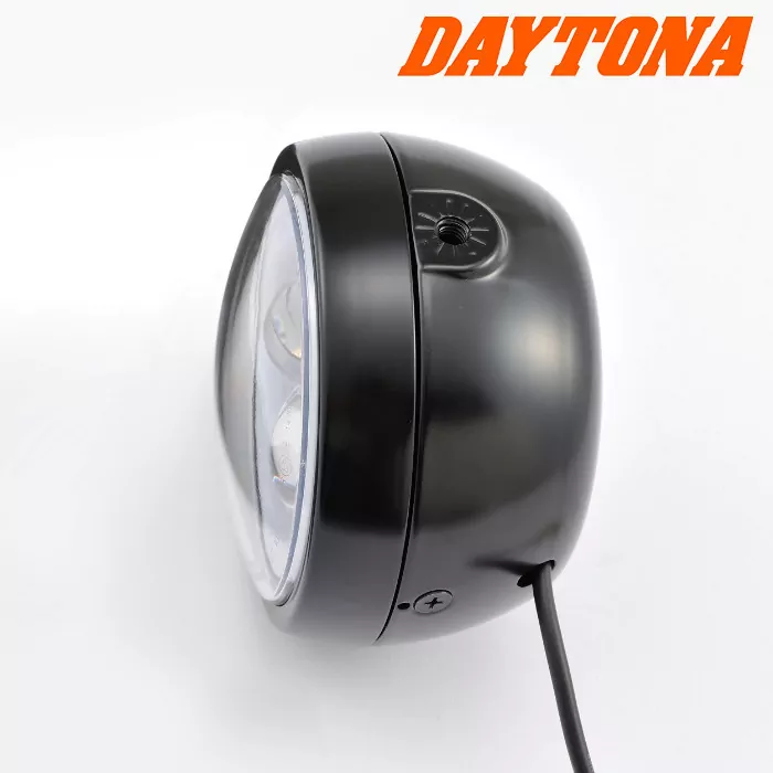 Led-scheinwerfer | Capsule 120 | Schwarz | Alu | M8 Seitliche Befestigung | E-geprüft