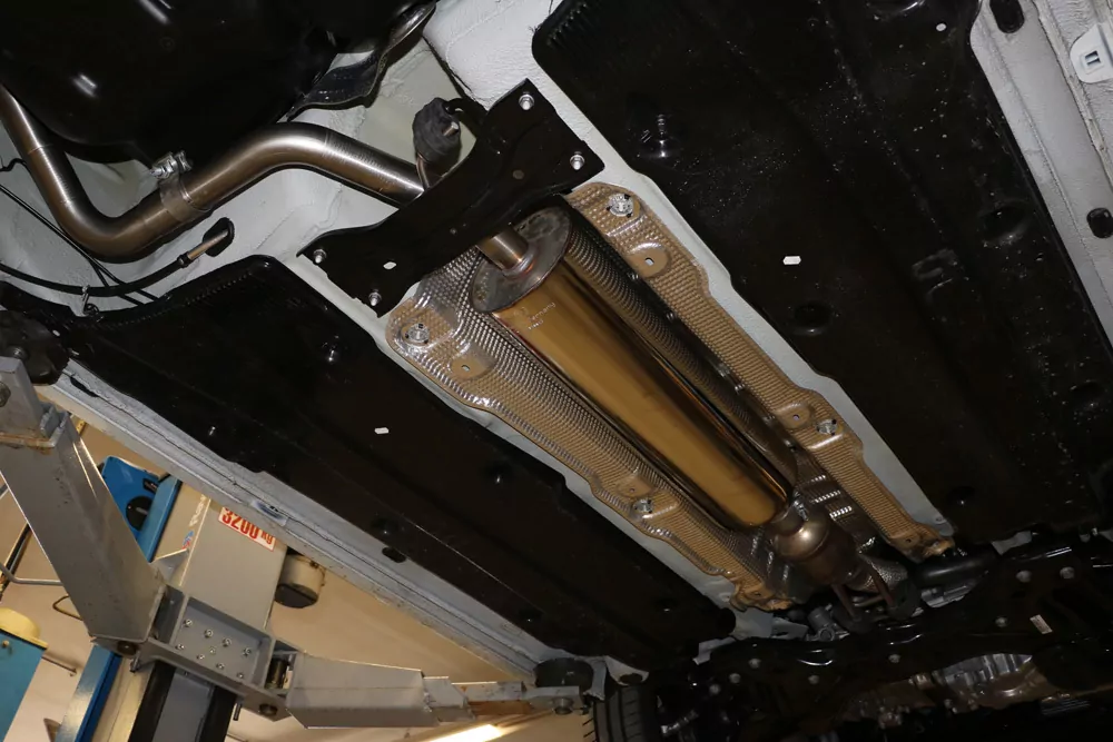 VW UP GTI  Endschalldämpfer