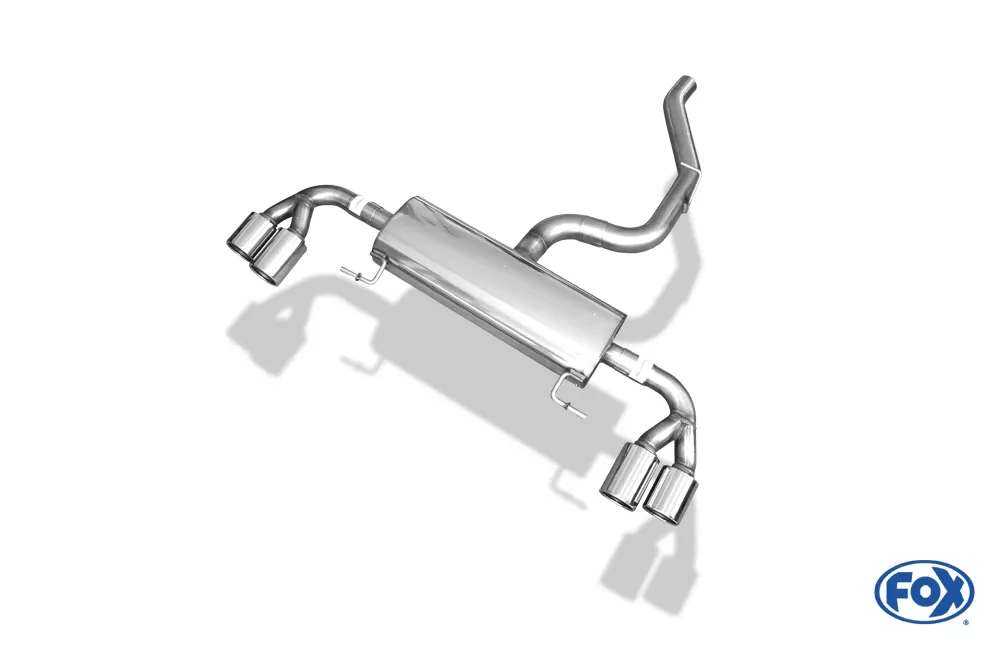 Audi S1 quattro  Endschalldämpfer Ausgang rechts/links - 2x90 Typ 12 rechts/links