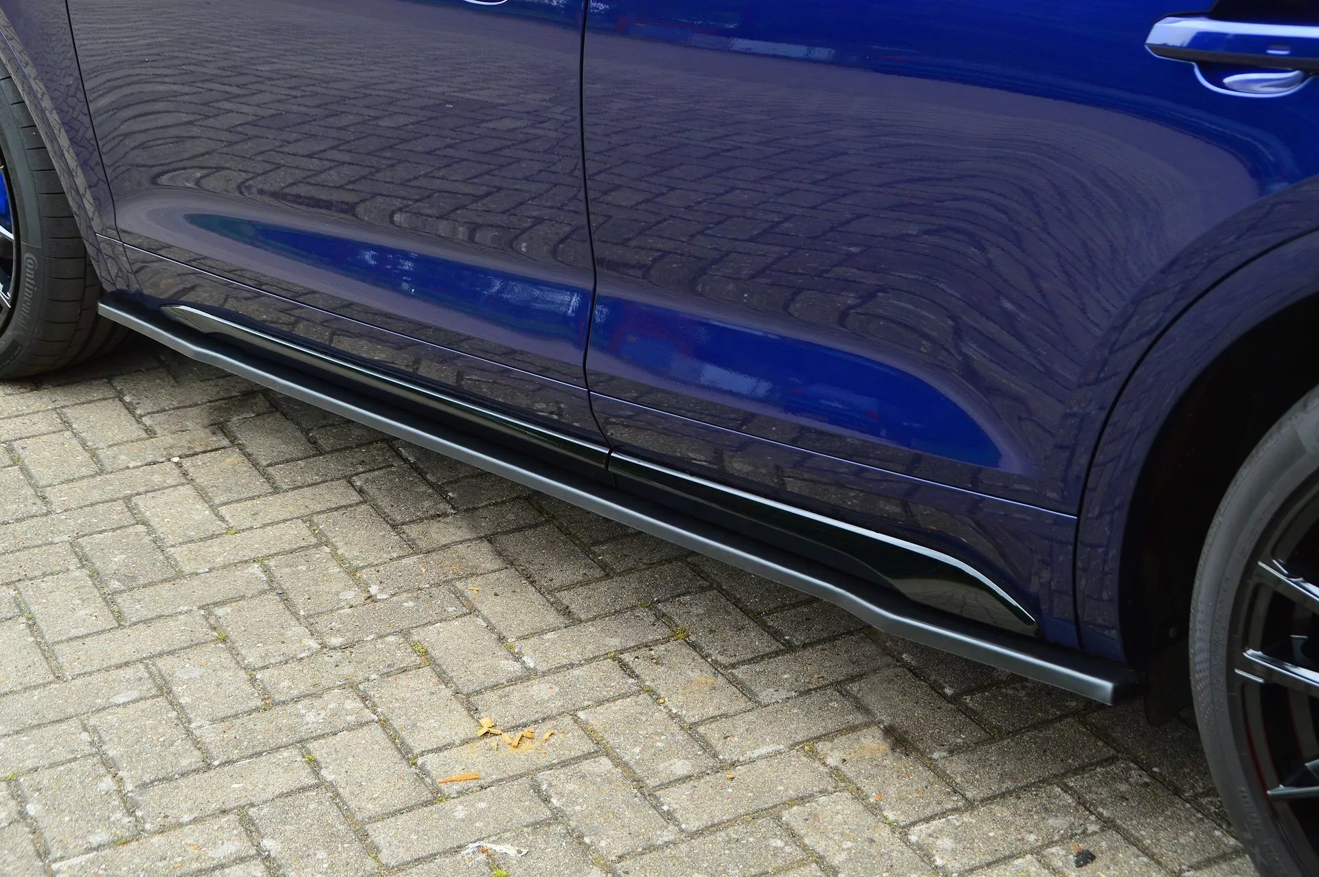 Cup Seitenschweller Satz für Audi Q5 mit S-Line + SQ5 aus ABS