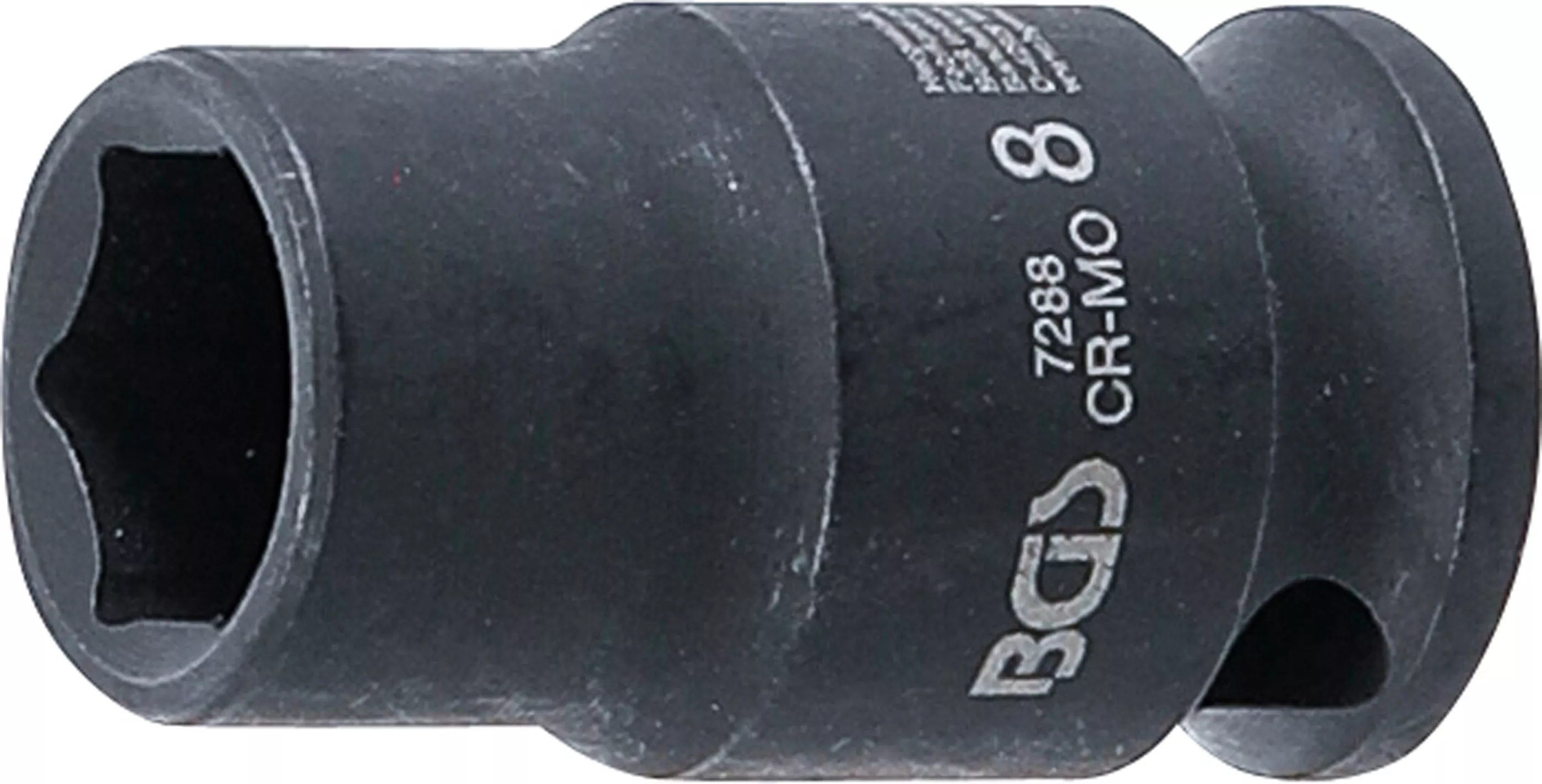 Kraft-Steckschlüssel-Einsatz Sechskant | Antrieb Innenvierkant 6,3 mm (1/4") | SW 8 mm