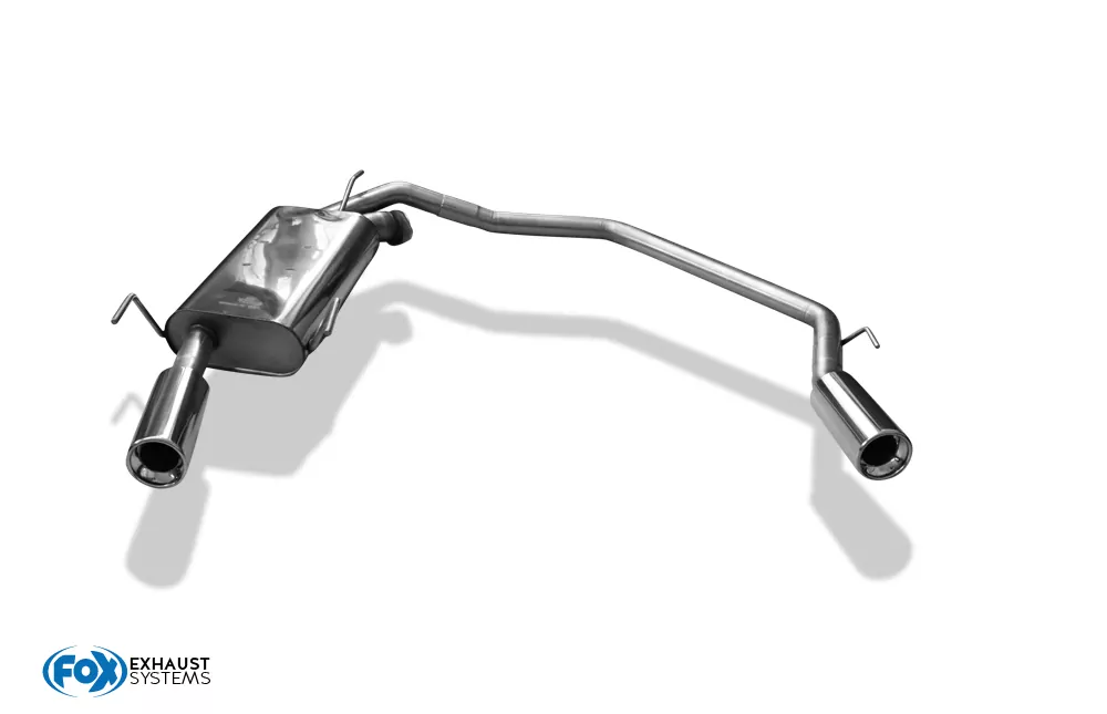 Opel Vectra B  Endschalldämpfer Ausgang rechts/links - 1x90 Typ 13 rechts/links
