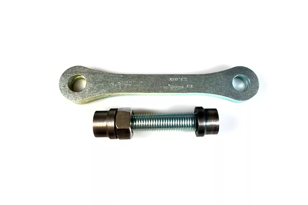 alpha Technik Tieferlegungssatz 40mm für Kawasaki KLR650 Typ KL650C Modelljahr 1995-