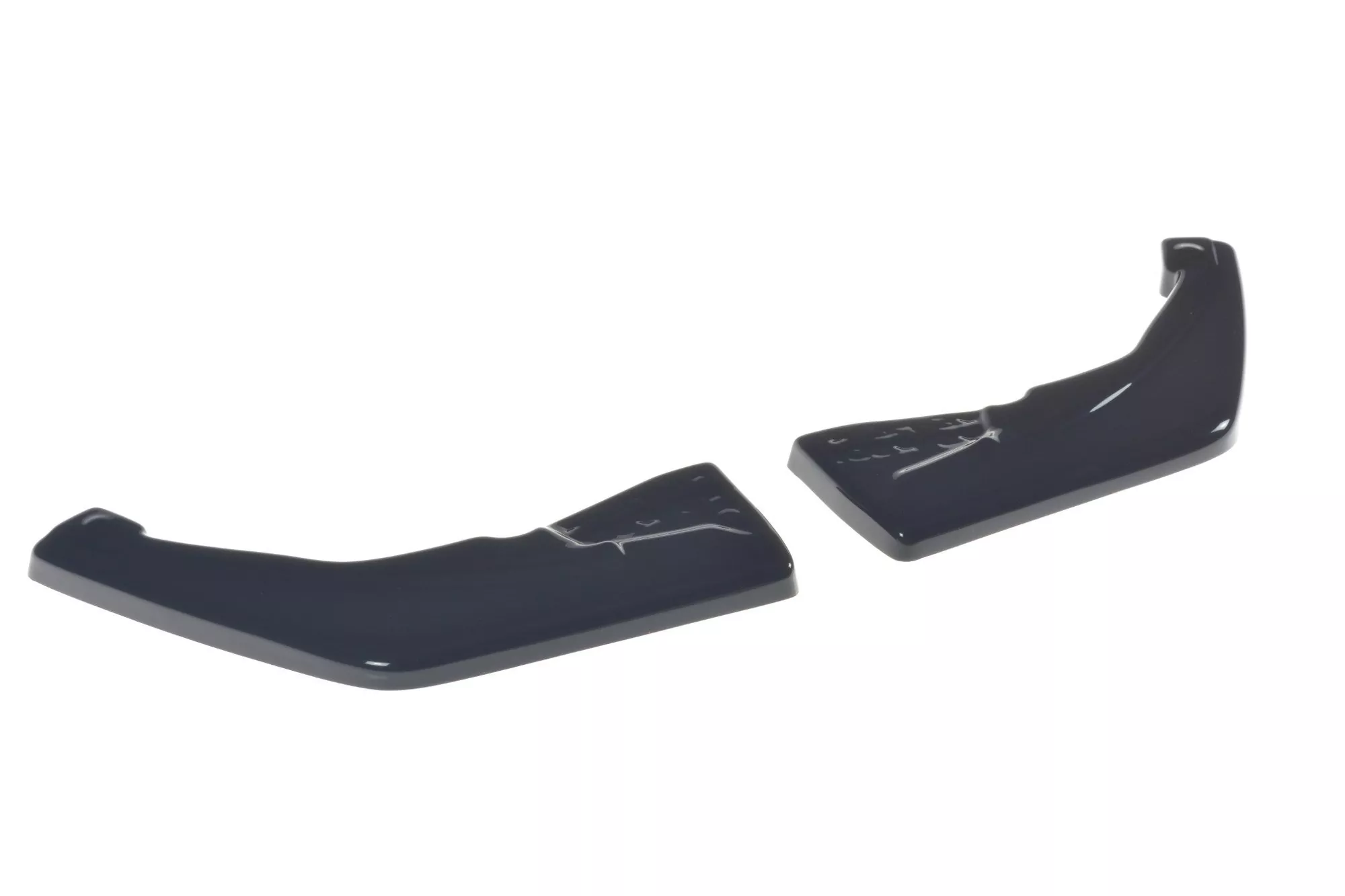 Heck Ansatz Flaps Diffusor Passend Für Diffusor Passend Für Renault Megane IV RS Schwarz Hochglanz Schwarz Hochglanz