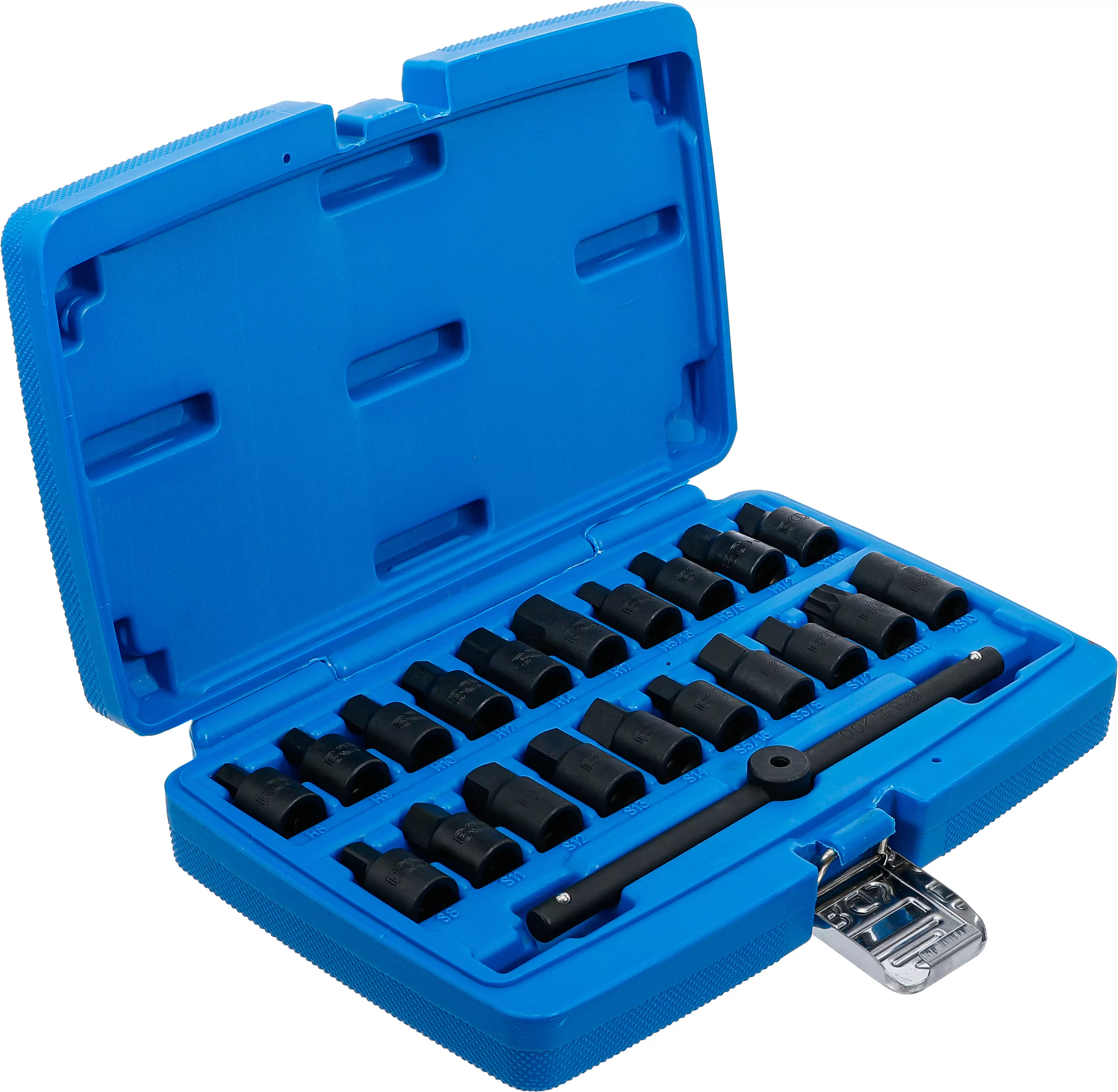 Ölwannen-Spezial-Einsatz-Satz | Antrieb Innenvierkant 10 mm (3/8") | 21-tlg.