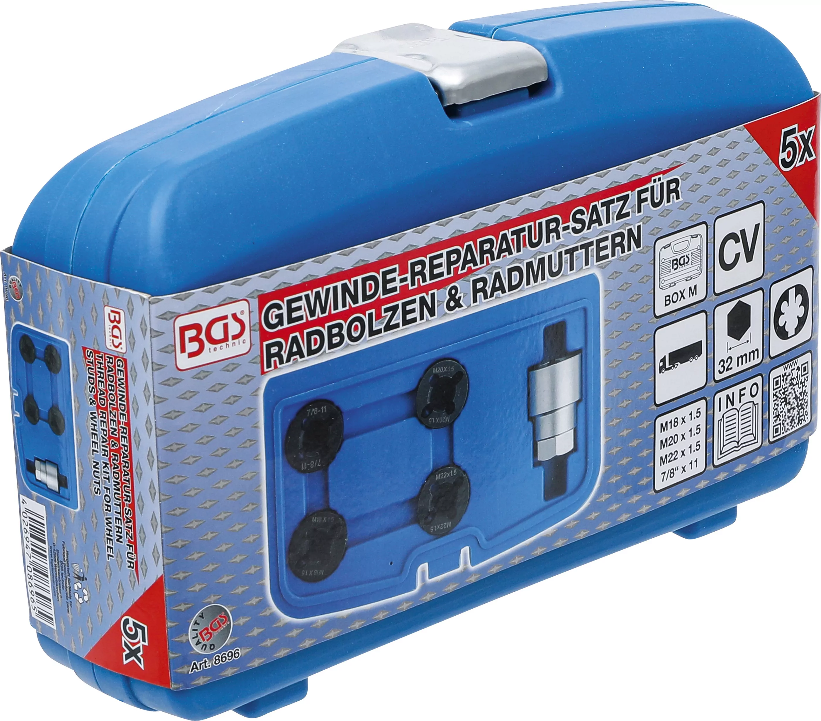 Gewinde-Reparatursatz für Radbolzen | für Lkw
