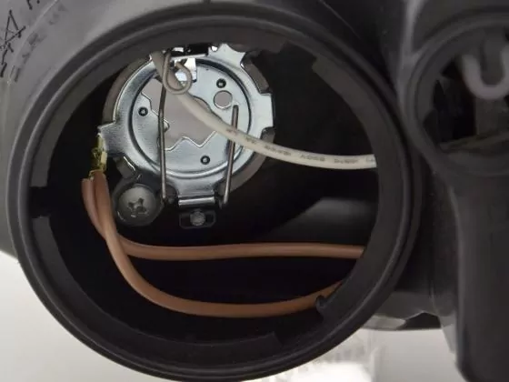 Verschleißteile Scheinwerfer rechts Alfa Romeo 156 Typ 932 Bj. 97-03 schwarz