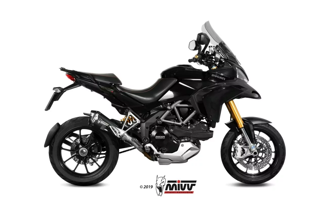 MIVV DELTA RACE Schwarz DUCATI MULTISTRADA 1200 2010 > 2014
